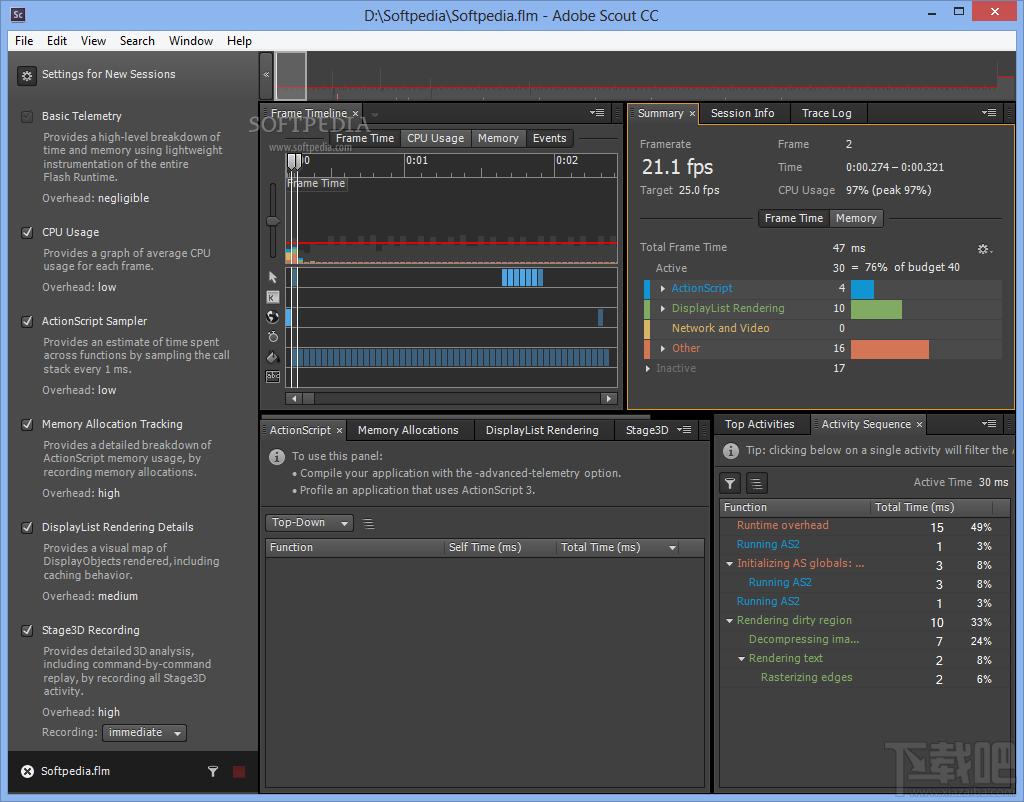 Scout,Scout CC,Adobe Scout CC中文版,Adobe
